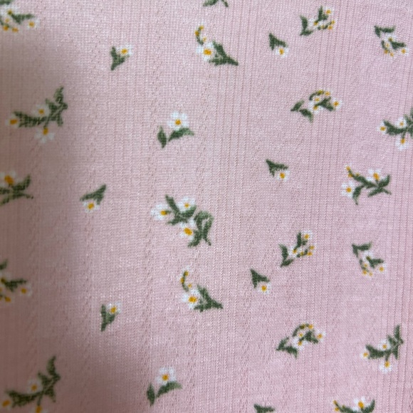 Harper & Ivy Juniors Scoopneck Long Sleeves Sleepshirt Pink Pajama Top Large - Picture 12 of 14